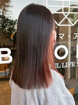 ビーワールド(B WORLD)&nbsp;艶髪ストレートデザインカラーインナーカラー