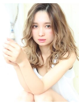 ヘアー ソムリエサロン ベルラ(Hair sommelier salon Bella) ～Ｂｅｌｌａ～大人可愛い×外国人風ミディアム