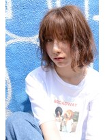 ミラバイグリーン(Mira by green) 切りっぱなしルーズロブ