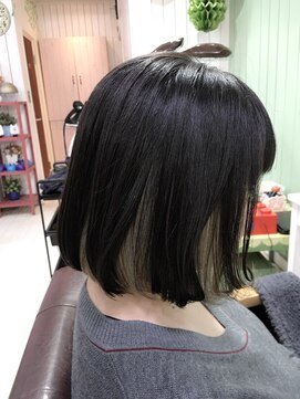パワーオブヘアーセイカ(Power of Hair Seika) インナーカラー・ミルキィーアッシュ☆