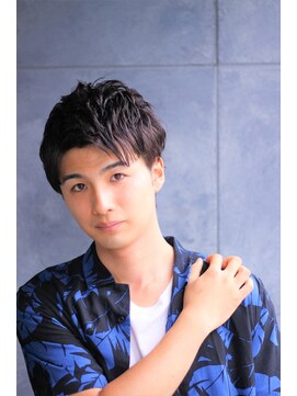 ノイセル(Noisyle) ワイルドツーブロックアップバングクラウドマッシュ