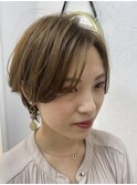 大人フェミニンボブ