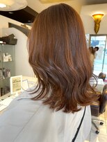 ゴッド ヘアーアンドメイク 高崎西口店(GOD Hair & Make) オレンジブラウン