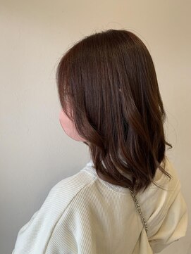 ヘアスタジオ マテリアル(hair studio Material) - ピンクブラウン -