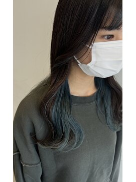 りんごの木 篠ノ井駅前店 インナーカラー/ブルージュ/バイカラー