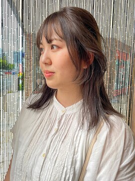 ヘアモード カクテル グレージュ×フェイスレイヤー 【MARIA】