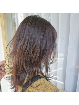 メルク(merc.) ヘルシーレイヤー×今っぽウルフ♪【merc.松下】