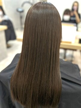 テトテ 三宮店(Tetote) 【tetote柴垣のサロンスタイル】艶髪ストレート/矯正系髪質改善