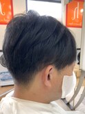 ビジネスメンズ/ショートレイヤー/ツーブロ/刈り上げ/前髪あり