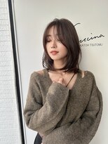 アリスバイアフロート 自由が丘(ALICe by AFLOAT) 大人秋冬内巻きレイヤーインナーグレージュ