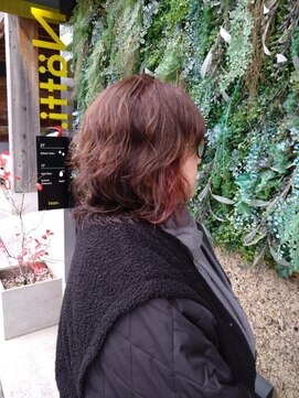 ノーブルヘアー(NOBLE HAIR) パーマ&インナーカラー