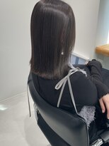 フー(hu)&nbsp;地毛風グレーベージュ×グレージュアッシュ