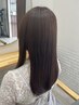 【サラサラ・つやつやな髪になりたいあなたへ】髪質改善カラー＋カット
