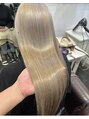 トロニー(TLONY) ダメージケアの工夫で縮毛矯正をしていてもブリーチが可能です！
