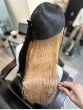 シンカ(shinka) ブリーチ髪質改善ストレート(縮毛矯正)