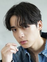 テン 心斎橋(tenn.)&nbsp;心斎橋ニュアンスパーマセンターパートマッシュツイストパーマ●