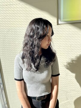 ピエドプールポッシュ(PiED DE POULE POCHE) フラッフィーパーマ