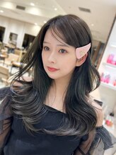 アマトウキョウ アユンチェ(AMA TOKYO×AYUNCHE) 韓国スタイル■レイヤーカット_フェイスレイヤー_顔周りカット