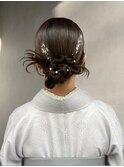 卒業式ヘアセット