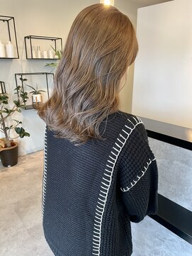 メデル(mederu) ブリーチなしダブルカラーミルクティーグレージュ20代30代40代