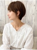 ショート　ショートボブ　イメチェン　くびれ　美髪