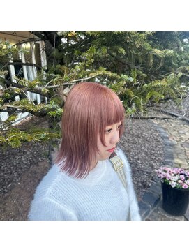 ヘアルーム フラット(HAIR ROOM flat) ピンクベージュcolor