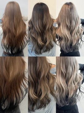 アライブ ハラジュク(ALIVE harajuku) 【Rikuto指名限定】【透明感×上品】極上バレイヤージュ