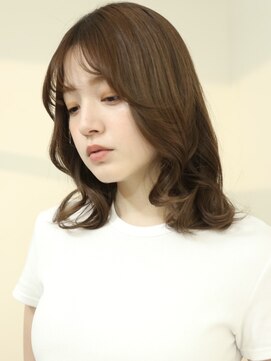 ヨファ ヘアー(YOFA hair) 似合わせカット20代30代40代50代レイヤーカットミディアム0504