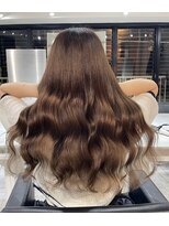 ブレンド 渋谷(BLend) フェミニンロング似合わせカットウェーブミディアム