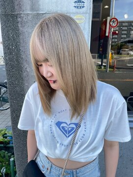 ラブアンドヘアー ダイブ(Love&Hair Dive) ミルクティーベージュ