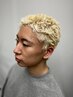【岩名 指名限定】カット+イージーパーマ（イージーパンク）+ブリーチ￥15000