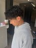 【メンズならこれＮｏ．１】メンズカット＋デザインパーマ　￥13800