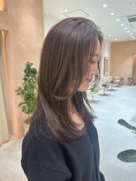 トリコ アヴェダ ららテラス北綾瀬(tricot AVEDA)&nbsp;レイヤーカット/ナチュラルブラウン/透明感