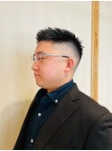 【銀座メンズカット】銀座八×フェードショート<理容室>