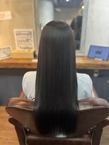 スローネ(THRONE)&nbsp;縮毛矯正で艶髪／20代30代40代／新宿／髪質改善