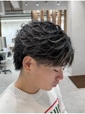 MEN’S HAIR/波巻ツイストスパイラル/フェザーパーマ/京都河原町