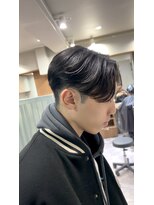 エクシア 渋谷店(EXCIA)&nbsp;曲がる縮毛矯正 毛流れセンターパート