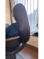 ヘア ロビー(hair Lobby)&nbsp;光で透ける透明感カラー