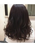 コテ巻きスタイル