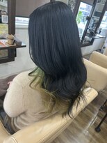 ジッピー ヘアーコレクション&nbsp;インナーカラー　イエローグリーン