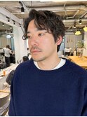 < yosuke > センターパート パーマ