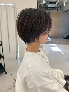 ジュベ(juve.) 大分ショートボブ顔周りレイヤーカット髪質改善カラー