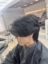 ロンドシエル 横浜(Lond ciel) men's/メンズ/フェザーパーマ/黒染め/韓国/ニュアンスパーマ