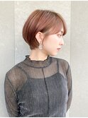 ナチュラルショート/ショートボブ/韓国/顔周り/20代30代40代50代