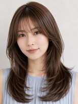サーカス バイ ビュートリアム 青山(CIRCUS by BEAUTRIUM)&nbsp;レイヤーカット 顔周りレイヤー 艶髪 40代50代 表参道 青山