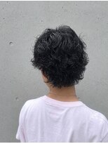 MEN'S soleil 大宮さいたま新都心【メンズソレイユ】MEN'Sパーマ/MEN'Sカット/メンズ&nbsp;ニュアンスウルフ スペインカール さいたま新都心