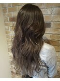 フォギーグレージュ×シフォングレージュグラデーション
