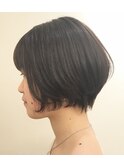 【 BLANCO】くせを抑えた襟足すっきりショート