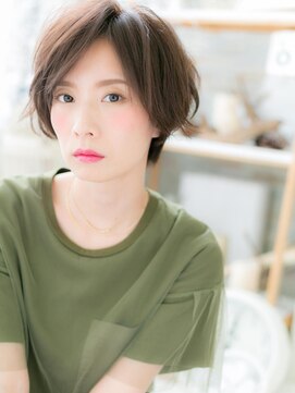 カバーヘア 上尾西口店(COVER HAIR) *mod's上尾*アシンメトリーな無造作エアリーショートa