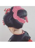 七五三/前撮り/卒園式★古風伝統エレガント着付けヘアセット